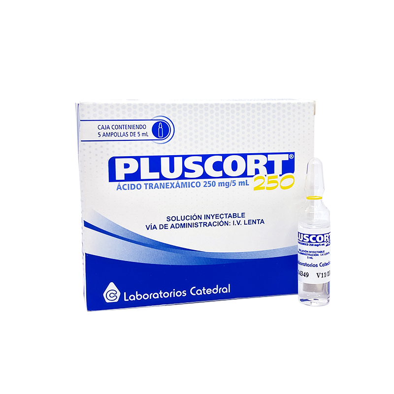 Pluscort 250 inyectable